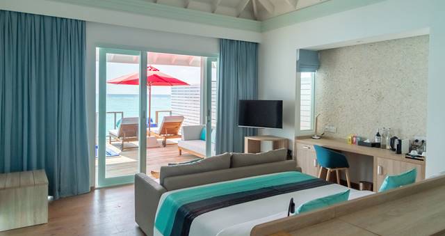 WATER VILLA WITH POOL + SLIDE