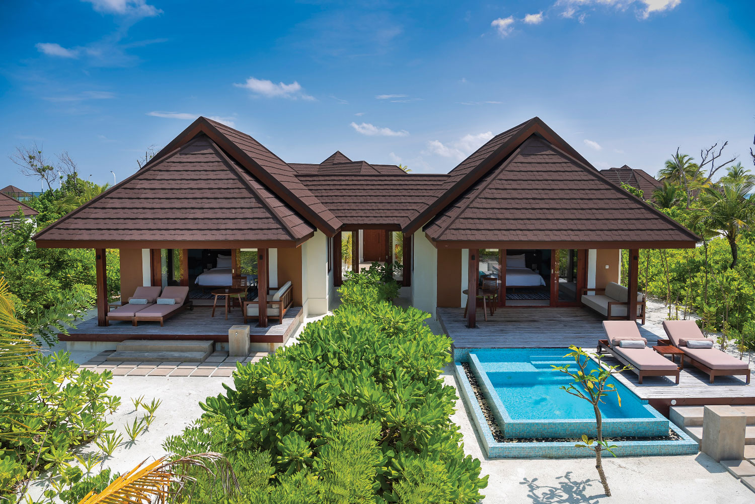 2 BEDROOM BEACH VILLA WITH POOL