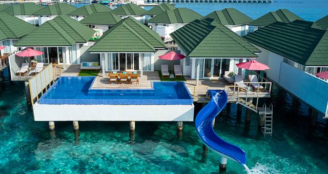 3 BEDROOM LAGOON VILLA WITH POOL + SLIDE